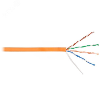 Витая пара UTPнг LSZH 4 пары AWG 24 категория 5е Cu Standart