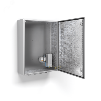 Термошкаф с обогревом, IP66, -60град. до +50град.С, 600x600x350 мм
