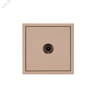 ARTGALLERY TV ТВ розетка оконечная 1DB, механизм, песочный