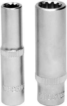 Головка торцевая глубокая MultiProf 1/4''DR, 11 мм