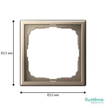 ARTGALLERY рамка 1-постовая, шампань