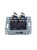 BRITE Розетка компьютерная двойная RJ45 кат.5E РК10-2-БрЧ черный BRITE Розетка компьютерная двойная RJ45 кат.5E РК10-2-БрЧ черный