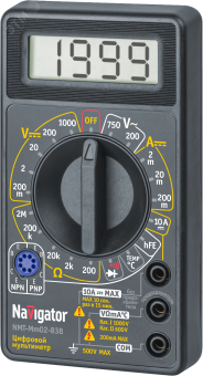 Мультиметр цифровой Navigator NMT-мм02-838 (838)
