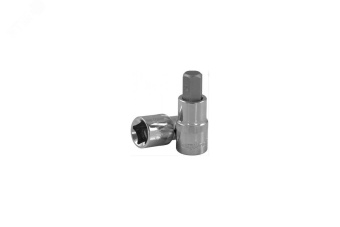 Насадка торцевая 1/2''DR с вставкой-битой шестигранной, Н8