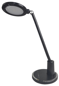 LIGHTING Светильник светодиодный настольный 2019 10Вт на подставке диммер черный IEK