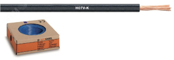 Провод монтажный H07V-K 1X6 DBU