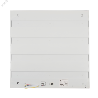 Светильник светодиодный ДВО-36w 4000K 595х595 3600Лм с БАП IP40 JazzWay
