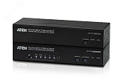 Удлинитель KVM 300 метров, VGA, USB, аудио, 2 дисплея, 1920 x 1200