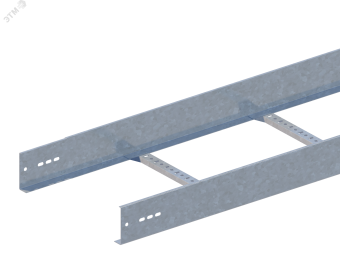 Лоток прямой НЛ40-П2,87ц УТ2,5 (h=100мм, s=1,0мм)