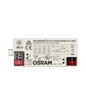 OT FIT 38/220-240/900 CS S MINI | 27-37.8W 30-42V | DIP-переключатель 800/850/875/900mA | - Драйвер для светодиодов OSRAM