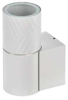 LIGHTING Светильник уличный 5107 настенный под лампу GU10 IP65 белый IEK