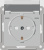 W59 Розетка скрытая с заземлением с крышкой IP44 белая W59 Розетка скрытая с заземлением с крышкой IP44 белая