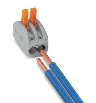 222-412 2-х контактная, многоразовая, 32A 400V - клемма WAGO 222-412