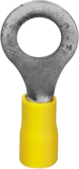 Наконечник кольцевой НКИ 6-8, желтый (50шт/уп.) Navigator