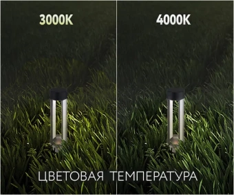 12W/4000K h=300mm IP65 1200Lm Чёрный - Светодиодный садово-парковый светильник FL-LED GardenPipe FOTON LIGHTING