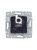 BRITE Розетка компьютерная RJ45 кат.5E РК10-БрС сталь BRITE Розетка компьютерная RJ45 кат.5E РК10-БрС сталь