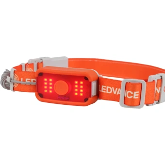Фонарик налобный | 3W/6500K/300Lm/IP20 | USB-зарядка (Type-C) | - LEDVANCE