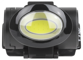 Фонарь налобный светодиодный на батарейках мощный яркий 3 режима черный, GB-601