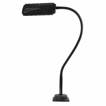 Армата 045-04 станочный (LED, 6Вт 4000К 12-36В, на основании,IP68, гибкая стойка 545 мм), черный