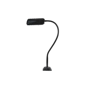 Армата 045-04 станочный (LED, 6Вт 4000К 12-36В, на основании,IP68, гибкая стойка 545 мм), черный