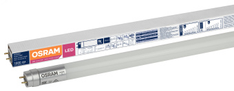 Лампа светодиодная LED 20Вт G13 6500К 1800лм трубка 230V FR Т8 (замена 58Вт) 1,5м OSRAM LS двустороннее подключение