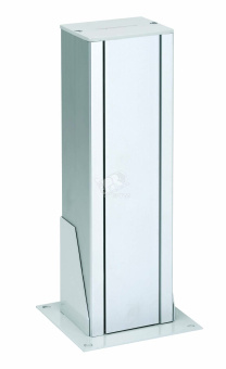 Connect Миниколонна 1-сторонняя на 6 модулей К45 315х70х60 мм SC алюминий