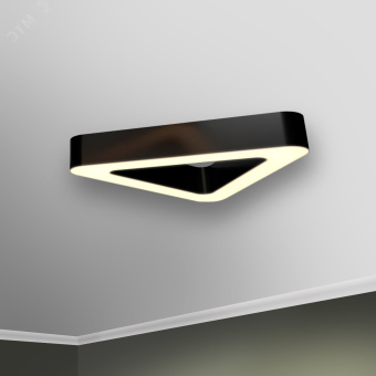 Светильник светодиодный RVE-LBX-HOLE-TRIO-SOFT-800х800х712х100мм S80мм 57Вт Накладной 4000К белый)