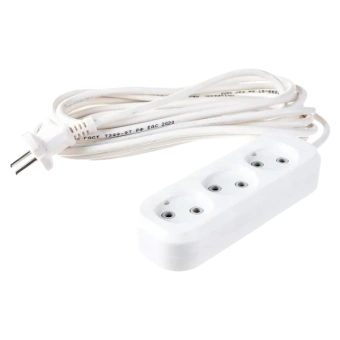 3х5м | 6А / 1380W / IP20 / Без выключателя / Без заземления / ПВС 2х0.75 | - Удлинитель бытовой UNIVersal