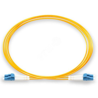 Шнур коммутационный оптический дуплексный 2х50/125 OM4 LC-LC 1 м