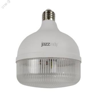Лампа светодиодная LED 24Вт T130 Е27 прозрачная ( для растений) Jazzway