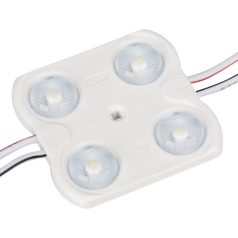 Модуль герметичный CRAFT-2835-4-12V Warm 170deg (45x43мм, 1.6W, IP67) (ARL, Закрытый)