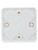 Коробка клеммная 75х75х20 белая IP20 КМ41212-01