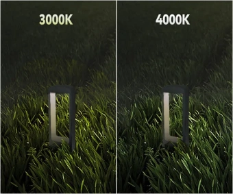 12W/3000K h=600mm IP65 1200Lm Чёрный - Светодиодный садово-парковый светильник FL-LED GardenFrame FOTON LIGHTING