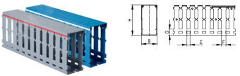 Короб перфорированный RL12 80x80 серый QUADRO
