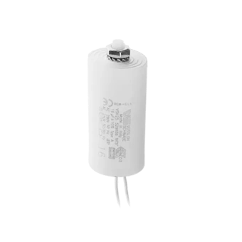 VS 16 мкФ ±10% 250V d40x63 -25C/+85C M8x10 (Пластиковый корпус | провода 250мм) - Конденсатор