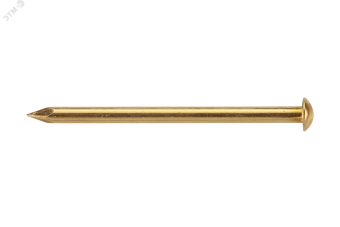 Гвоздь латунный 1,7х30 (25 гр.)