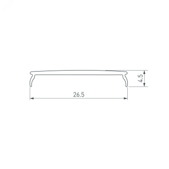Блок питания ARV-DR100-24 (24V, 4.2A, 100W) (ARL, IP20 DIN-рейка)