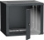 Шкаф настенный 19' LINEA W 9U 600x450мм стеклянная дверь RAL9005 Шкаф настенный 19' LINEA W 9U 600x450мм стеклянная дверь RAL9005