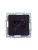 BRITE Розетка компьютерная двойная RJ45 кат.5E РК10-2-БрЧ черный BRITE Розетка компьютерная двойная RJ45 кат.5E РК10-2-БрЧ черный