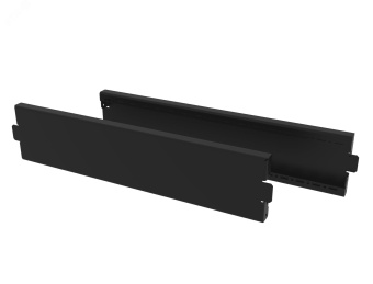 Элементы боковые цоколя 100 мм RS52 00.60 RAL7021 (2шт.)