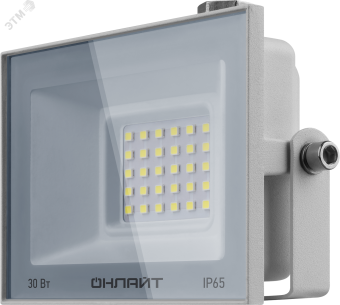 Прожектор светодиодный ДО-30w OFL-30-4K-WH-IP65-LED